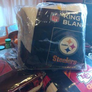 NFL King Steelers Mink Blanket